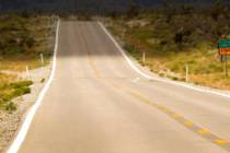 Lee Canyon Road (Las Vegas Review-Journal)