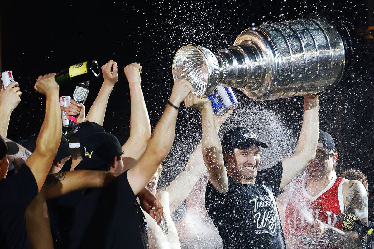 Golden Knights celebrate Stanley Cup championship with parade