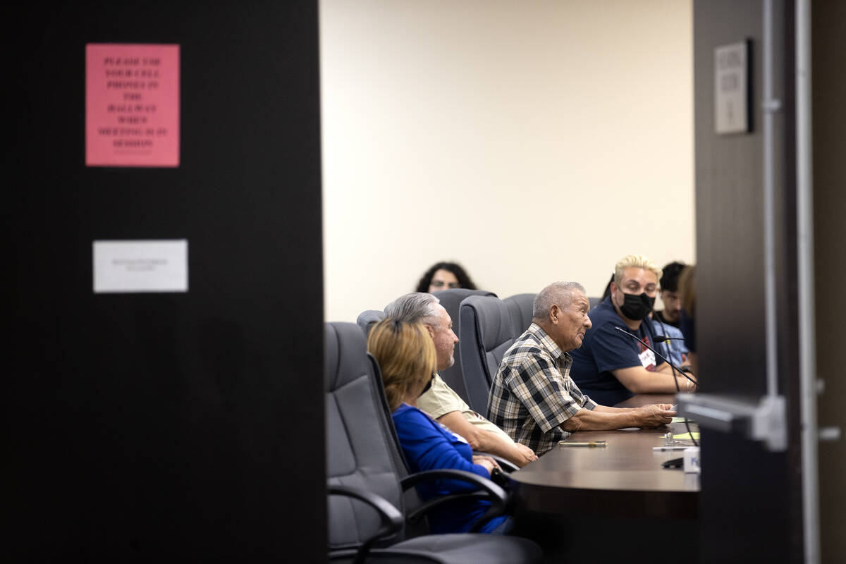 NV Energy customers provide feedback to the Public Utilities Commission on NV Energy’s r ...