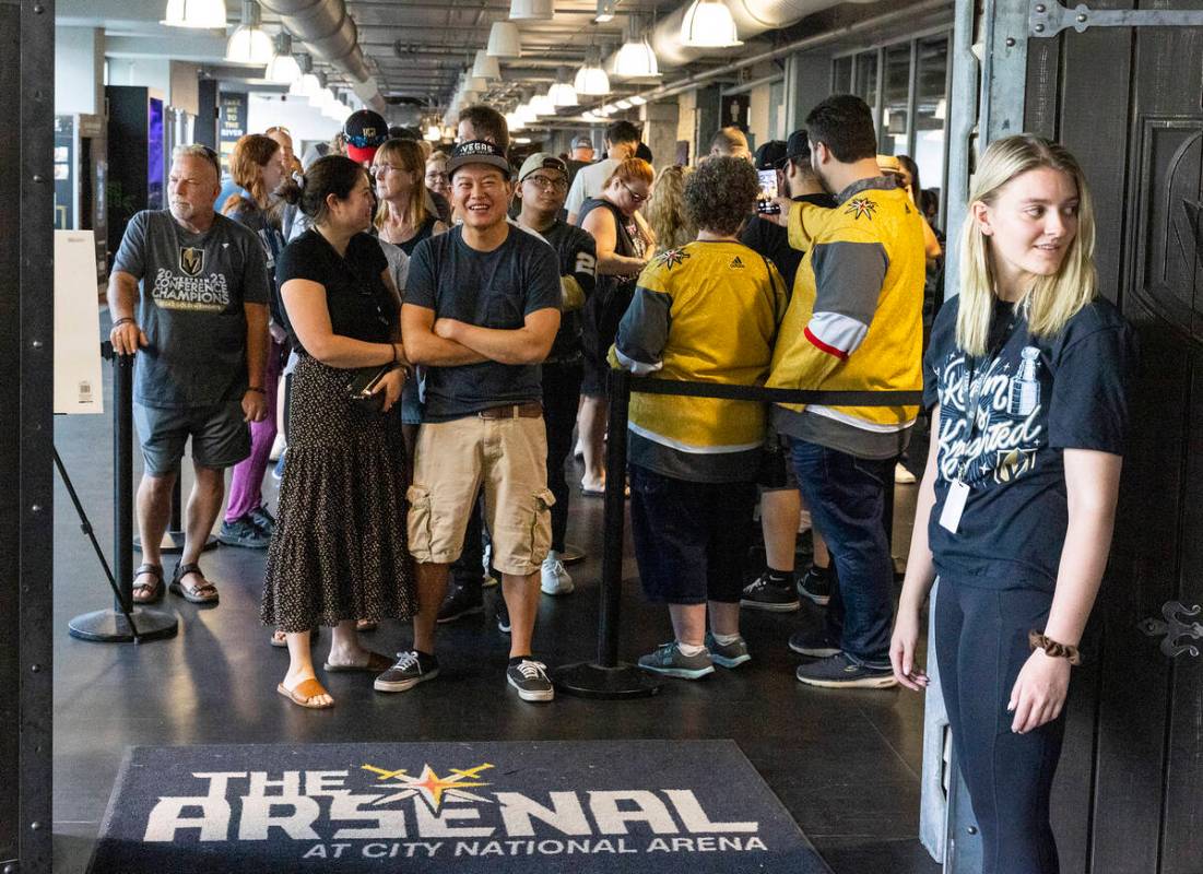 Hot item: Golden Knights fans lining up to buy this Stanley Cup collectible  - Las Vegas Sun News