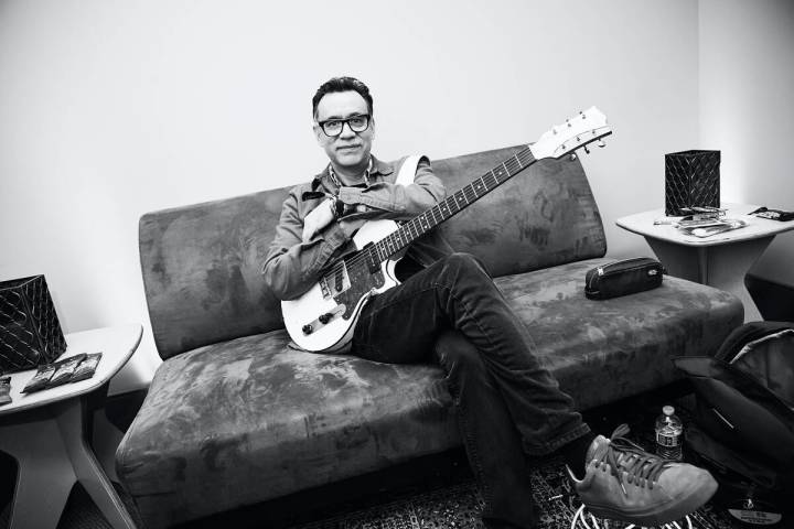 Fred Armisen is shown backstage at Life is Beautiful in September 2019. (Kourey Angelo)