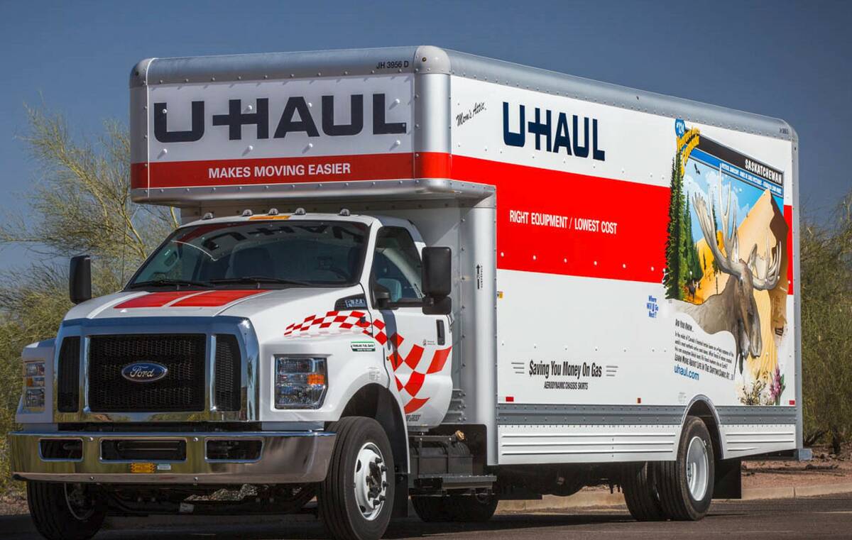 U-Haul truck (courtesy)