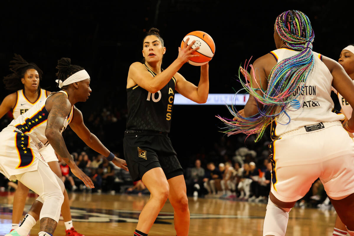 Aces mengalahkan Demam Indiana di belakang Kelsey Plum, tetap tak terkalahkan di kandang
