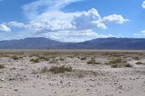 Public lands at the south end of Panamint Valley as shown in a photo by the U.S. Bureau of Land ...