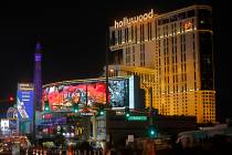 Planet Hollywood Las Vegas is seen on the Strip, Wednesday, June 7, 2023, in Las Vegas. (Chitos ...