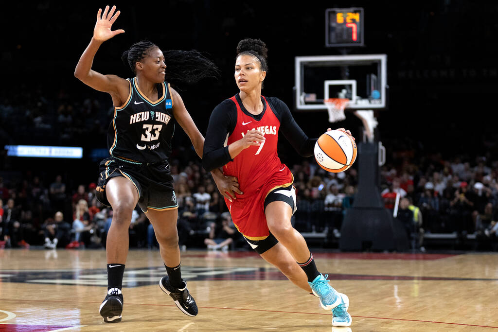 Sabrina Ionescu leads Liberty over Aces and ties league record