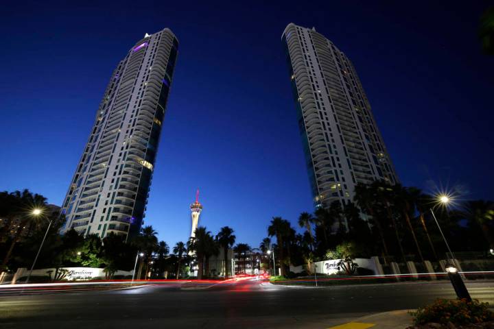 Turnberry Towers are seen at 322 E. Karen Ave., Wednesday, June 28, 2023, in Las Vegas. (Chitos ...