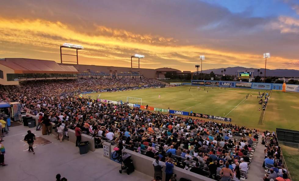 An overhead shot of a Lights game in an undated photo. (Lights FC)