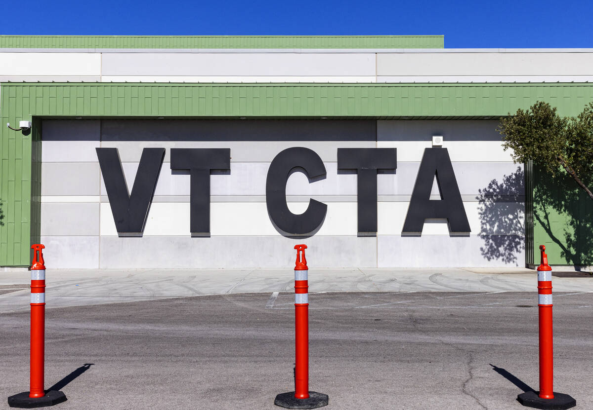 Veterans Tribute Career and Technical Academy at 2531 Vegas Drive is pictured on Wednesday, Jul ...