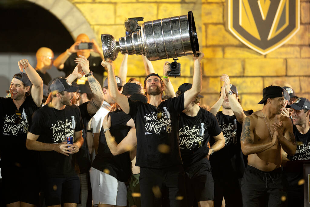 Golden Knights are first team to get Stanley Cup engraved before