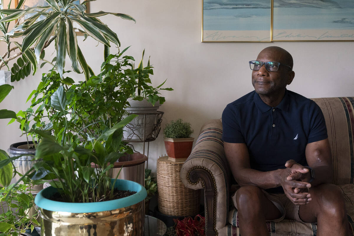 David White, who after kidney surgery got hit with a lot of extra charges, sits for a portrait ...