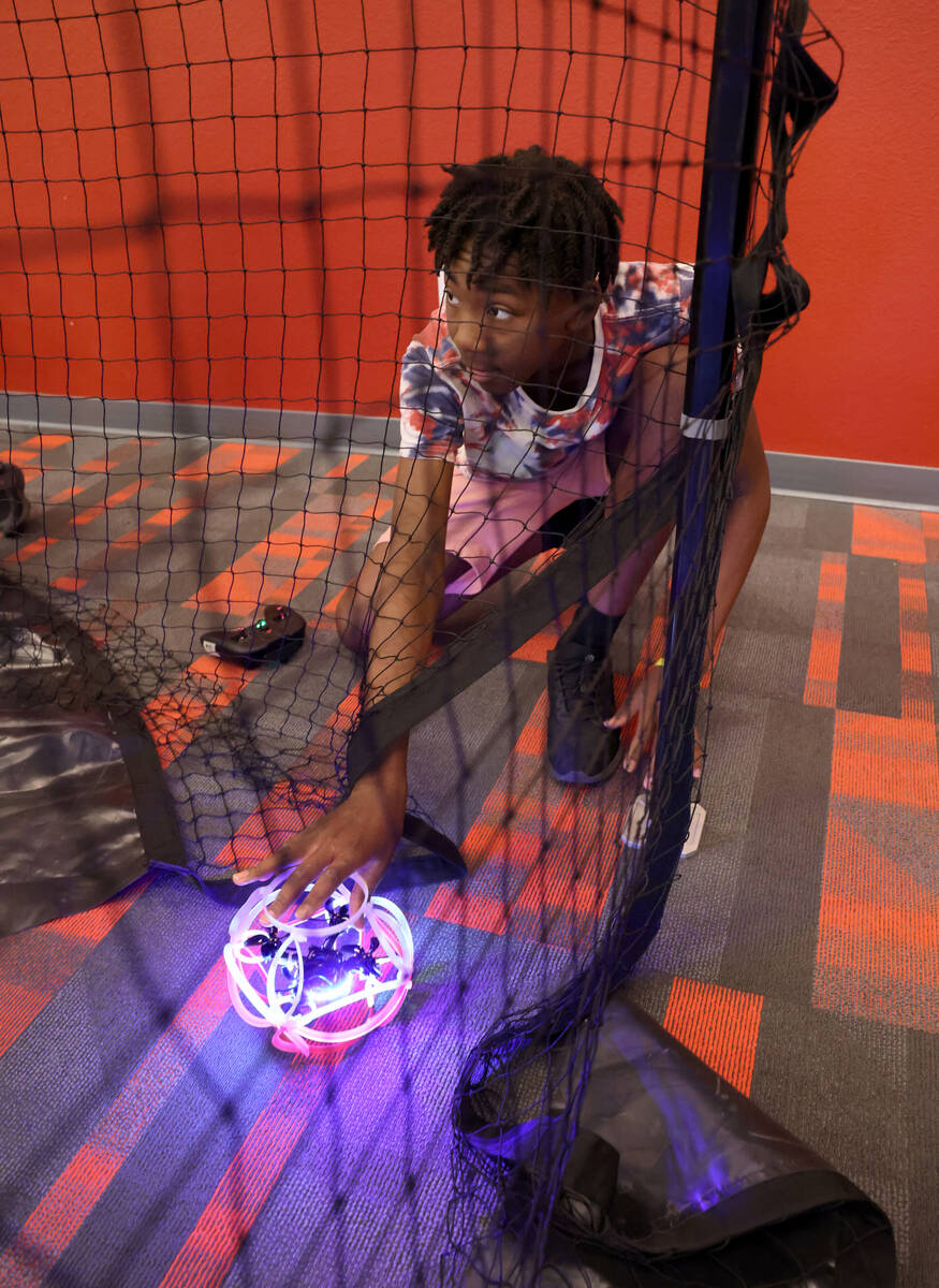 Las Vegas program teaches youth 'drone soccer', Local Las Vegas