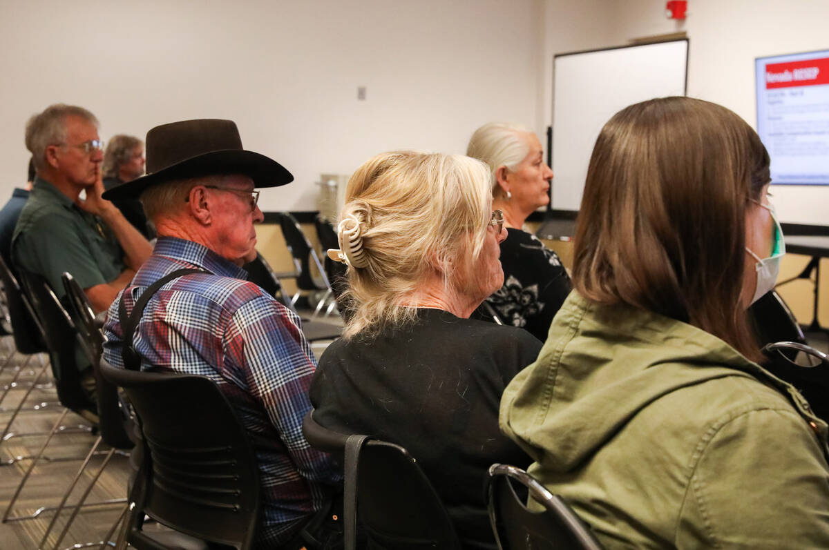 A crowd of people who have been impacted by different forms of chemical and nuclear radiation t ...
