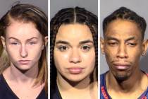 Faith Bennett, from left, Monica Juarez and Nicholas Laws (Metropolitan Police Department)