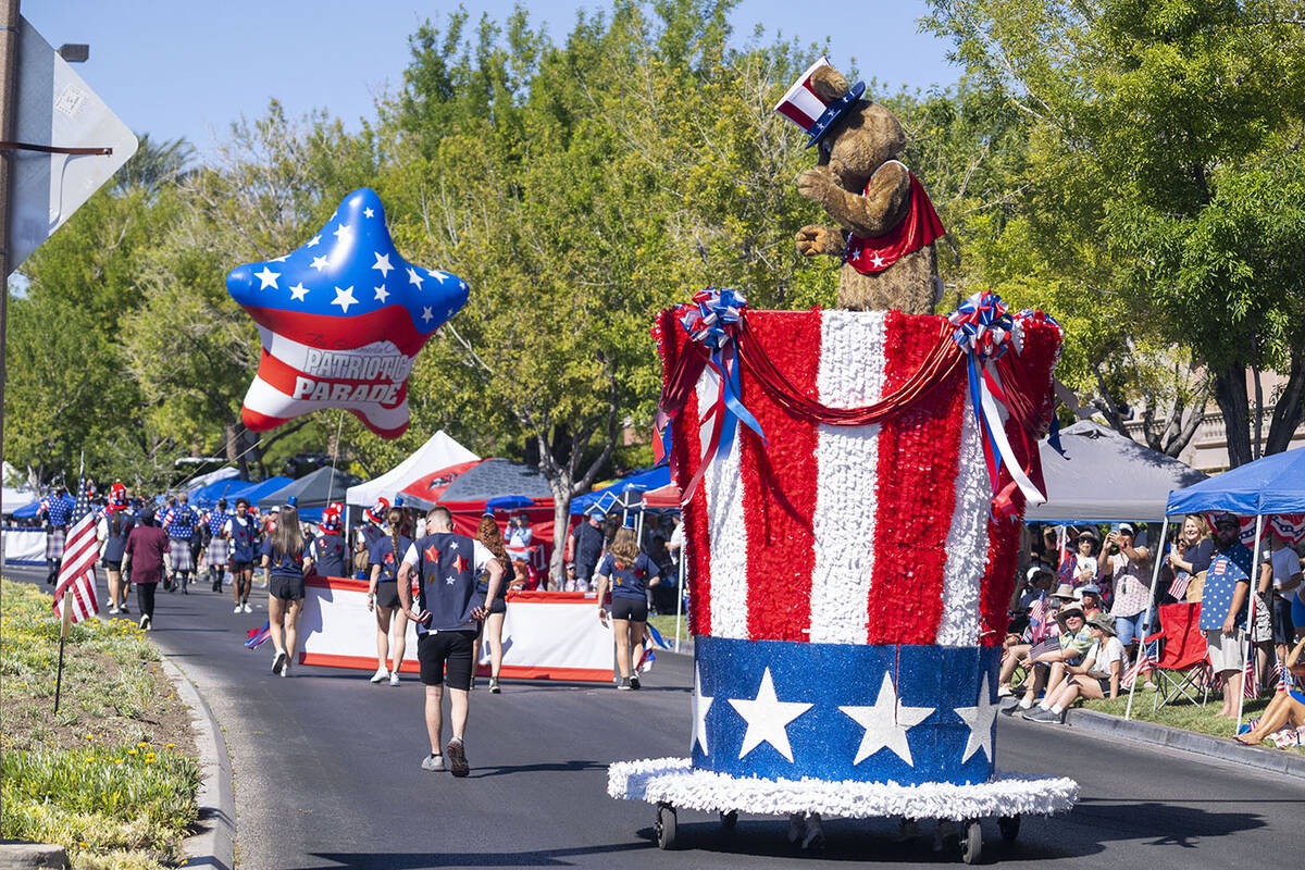 This year's parade featured 70 entries. (Summerlin)