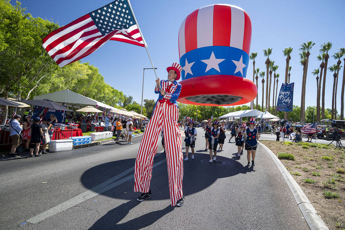 American spirit was on full display at the 2023 Summerlin Council Patriotic Parade. (Summerlin)