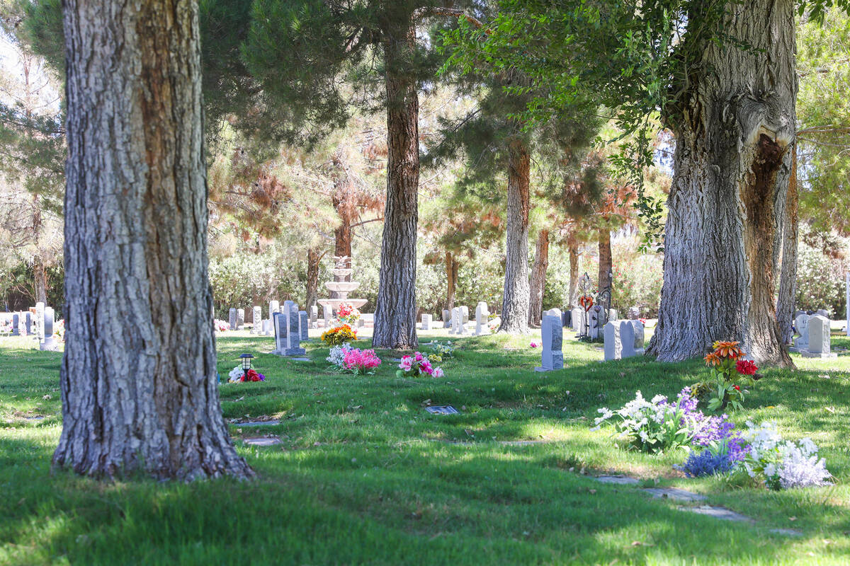 The Craig Road Pet Cemetery as seen on Friday, June 30, 2023, in Las Vegas. (Daniel Pearson/Las ...