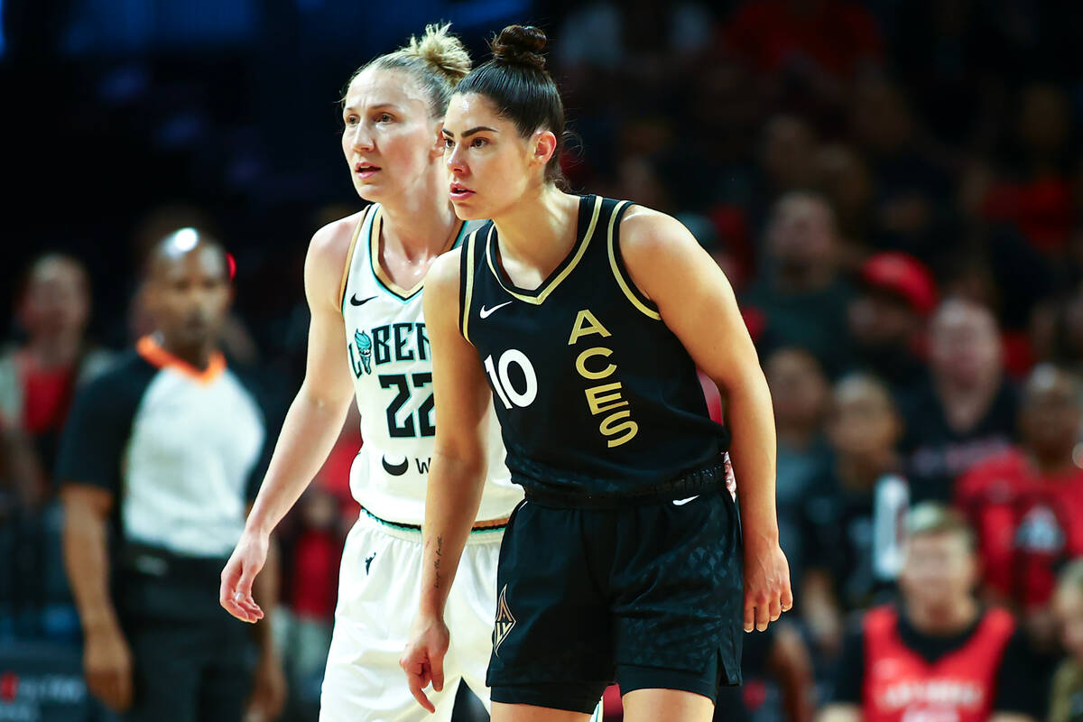 Las Vegas Aces unveil uniforms ahead of WNBA draft