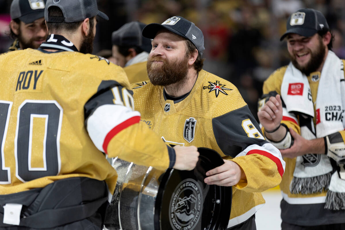 Phil Kessel eats hot dogs out of the Stanley Cup like a boss