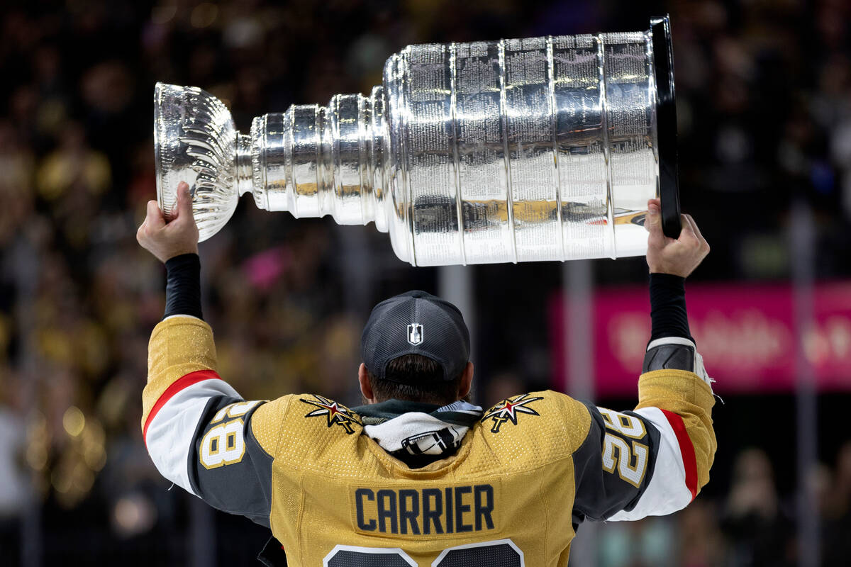 Golden Knights' Alec Martinez gets day with Stanley Cup