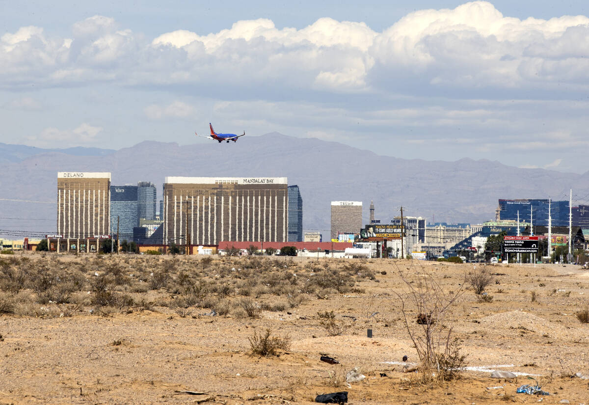 South Las Vegas dapat berubah dengan kereta api berkecepatan tinggi, resor, arena yang direncanakan
