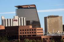 Circa Resort & Casino is shown on Tuesday, March 22, 2022, in Las Vegas. (Bizuayehu Tesfaye ...