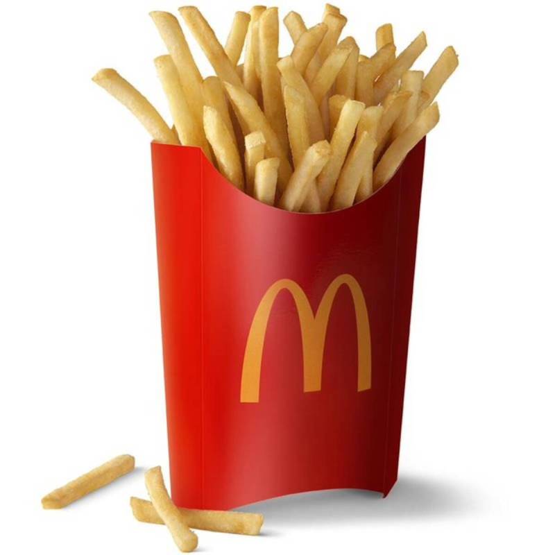 Rouges classiques, jaunes, piquantes et croustillantes : les frites McDonald's.  (McDonalds)