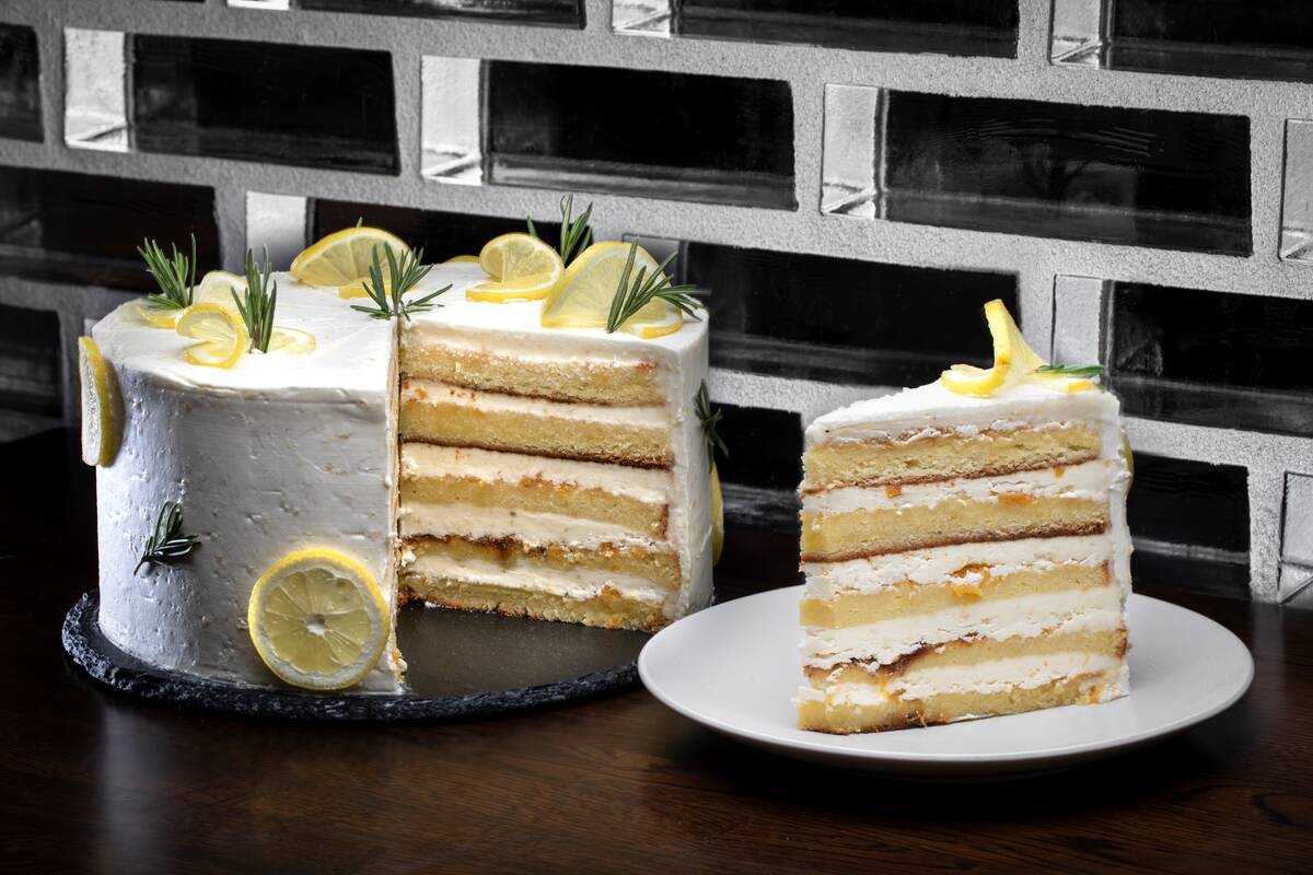 Amalfi lemon cake from the dinner menu at 1228 Main, opened in June 2023 at 1228 Main St. in th ...