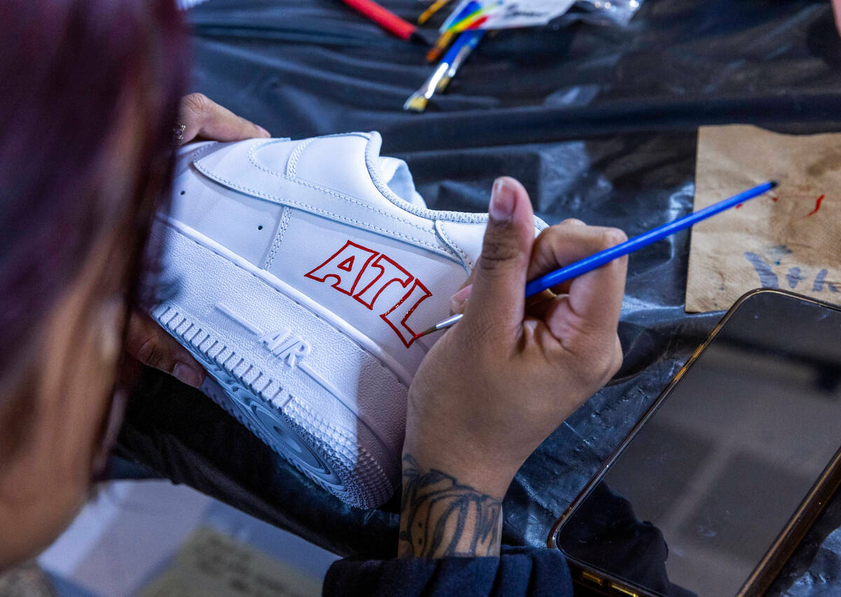 Milwaukee artist paints custom sneakers for pro athletes, musicians