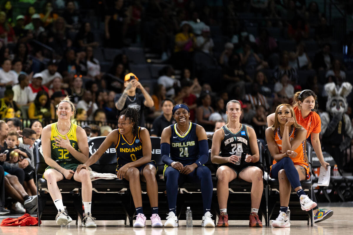WNBA All-Stars disambut di Las Vegas oleh Aces ‘A’ja Wilson, Chelsea Grey