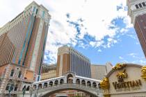 The Venetian in Las Vegas. (Benjamin Hager/Las Vegas Review-Journal)