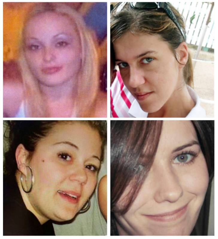 This combination of undated images provided by the Suffolk County Police Department shows Melis ...
