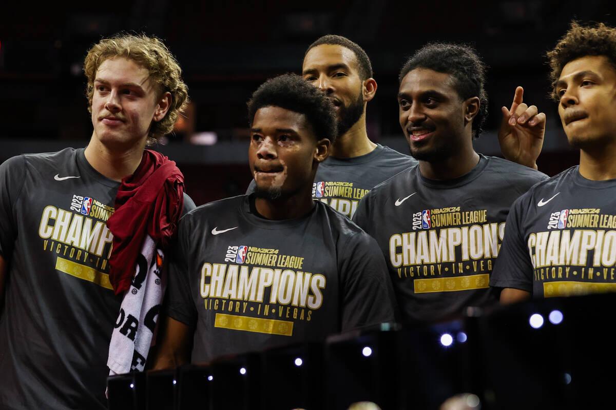 Victory In Vegas 2023 Cleveland Cavaliers Summer League Champions