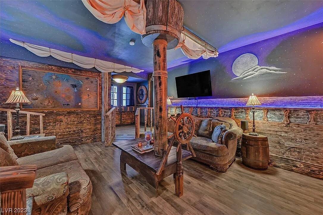 A pirate-themed home at 501 Sam Jonas Drive is listed on Zillow for $349,000. (Ashea Lindell-Gr ...