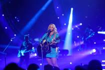 Miranda Lambert performs onstage during the opening night of her residency, "Velvet Rodeo" at t ...
