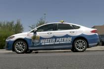 Southern Nevada Water Authority vehicle. (Review-Journal file)