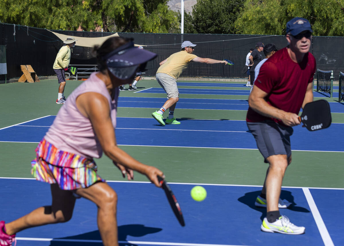 Pickleball craze spreads in Las Vegas Valley Local Las Vegas Local