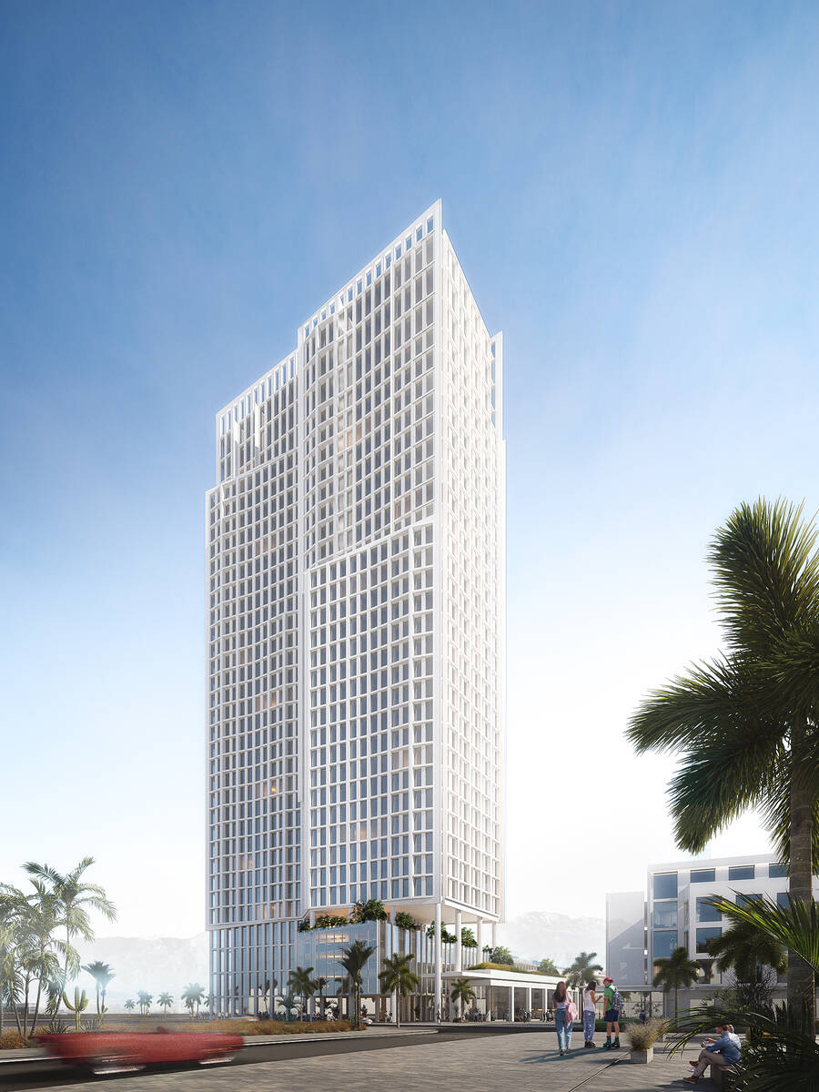 Symphony Park is getting another residential high-rise building, Cello Tower. (Red Ridge Develo ...