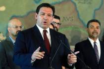 FILE - Florida Gov. Ron DeSantis. (AP Photo/Marta Lavandier, File)