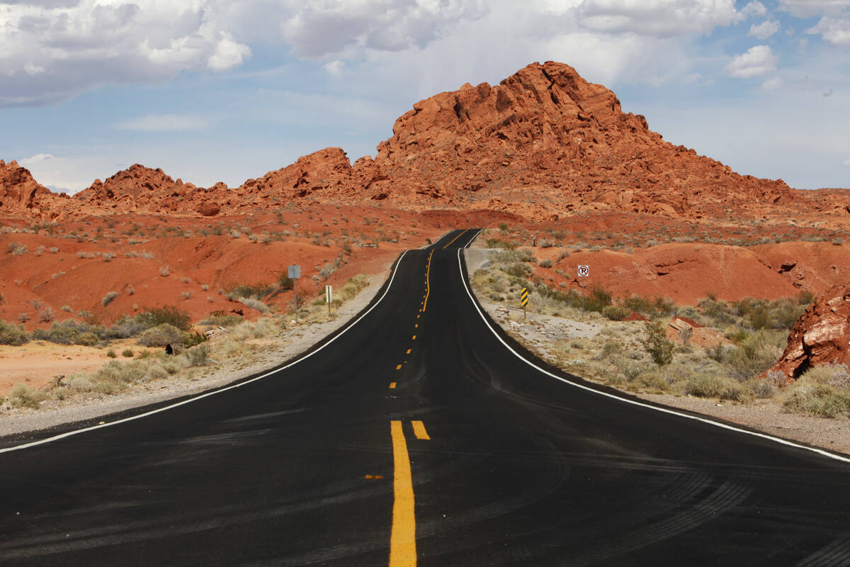 The Valley of Fire State park is seen in June 2015 in Overton. (Las Vegas-Review Journal)