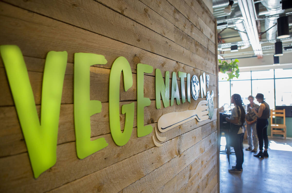 VegeNation, the pioneering vegan restaurant in downtown Las Vegas, has closed. (Las Vegas Revie ...
