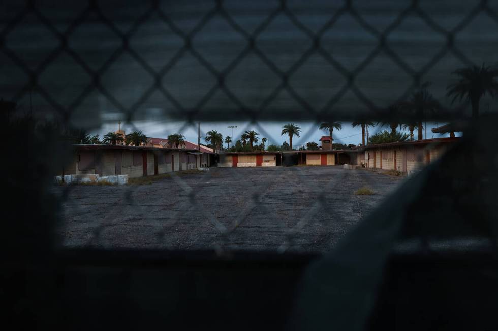 The former White Sands Motel at 3889 Las Vegas Blvd. South, one of the three sites purchased by ...