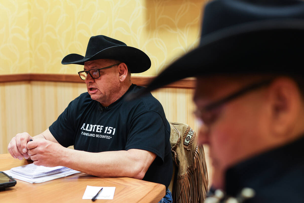 Todd Hall speaks to the Review-Journal in a conference room at the South Point in Las Vegas, We ...