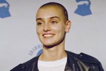 rish singer Sinead O'Connor appears at the 31st Annual Grammy Awards at the Shrine Auditorium i ...