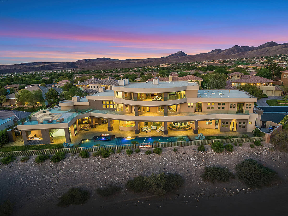 The fourth highest sale of the month took place in Anthem Country Club in Henderson when a 14,7 ...