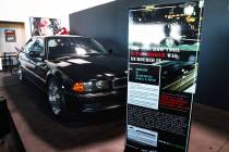 Tupac Shakur’s car that he was shot in for sale at Celebrity Cars in Las Vegas, Thursday ...