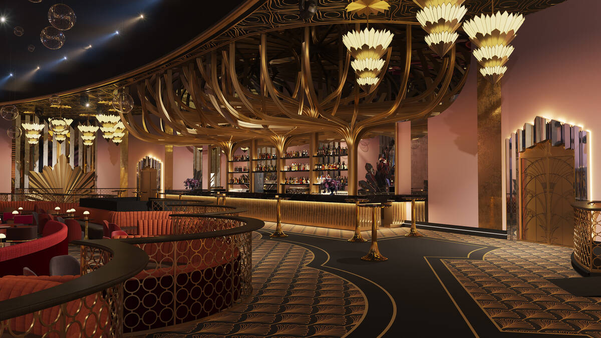 A rendering of Voltaire at The Venetian, which will be home to Kylie Minogue's residency produc ...