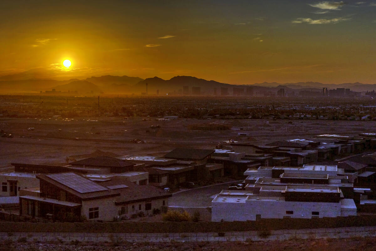 The hottest July in Las Vegas weather history will likely go down as 2023, according to the Nat ...