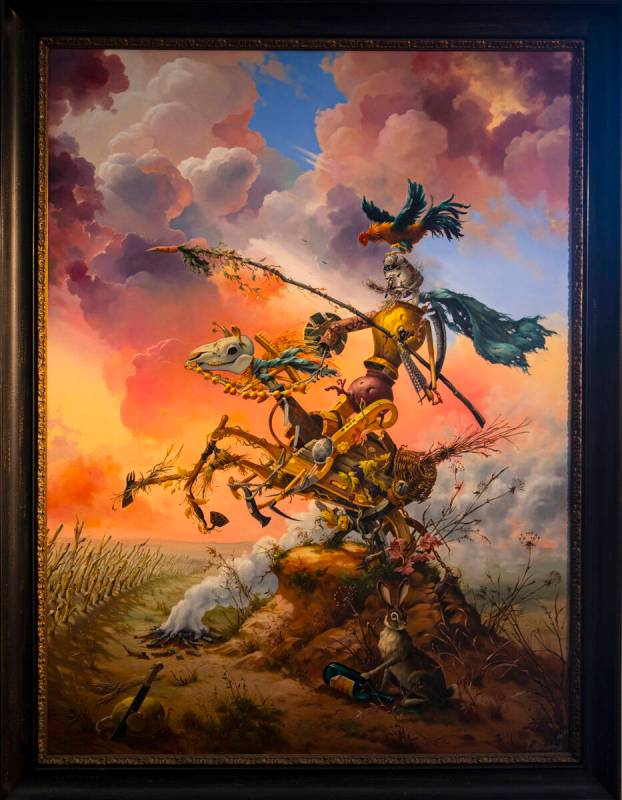 “Allegory of War II” by Alexander Mikhalchuk, featured by Morpheus Fine Art, is s ...