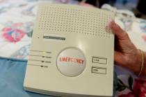 There are several monitored medical alert systems that let seniors call for help using commands ...